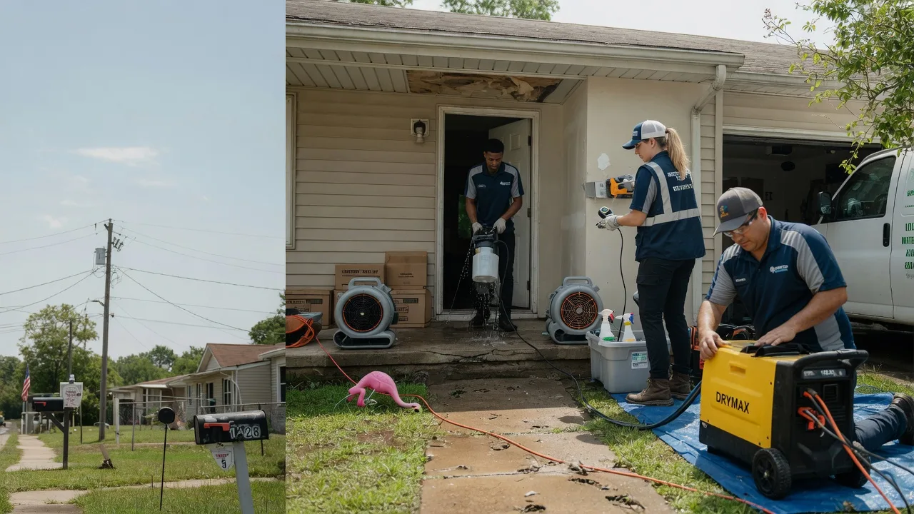 Storm Damage Water Removal in Port Gibson, MS near me